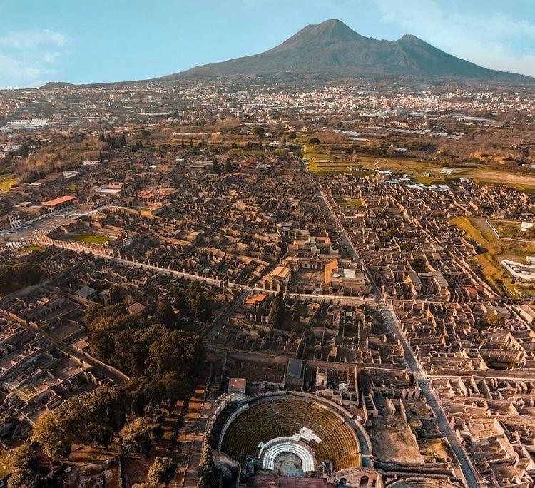Porta Anfiteatro Pompei Hotel Bagian luar foto